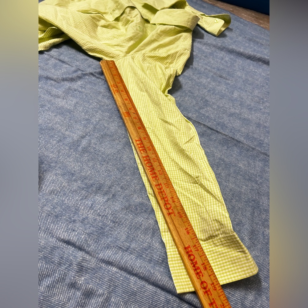 Lilly Pulitzer Yellow Casual Button Down Shirt - Picture 6 of 6